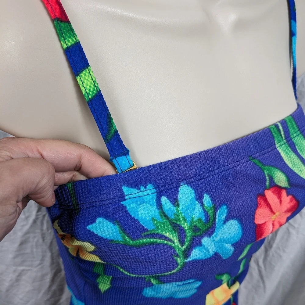 Cole Of California Vintage One Piece Swim Suit Sz S